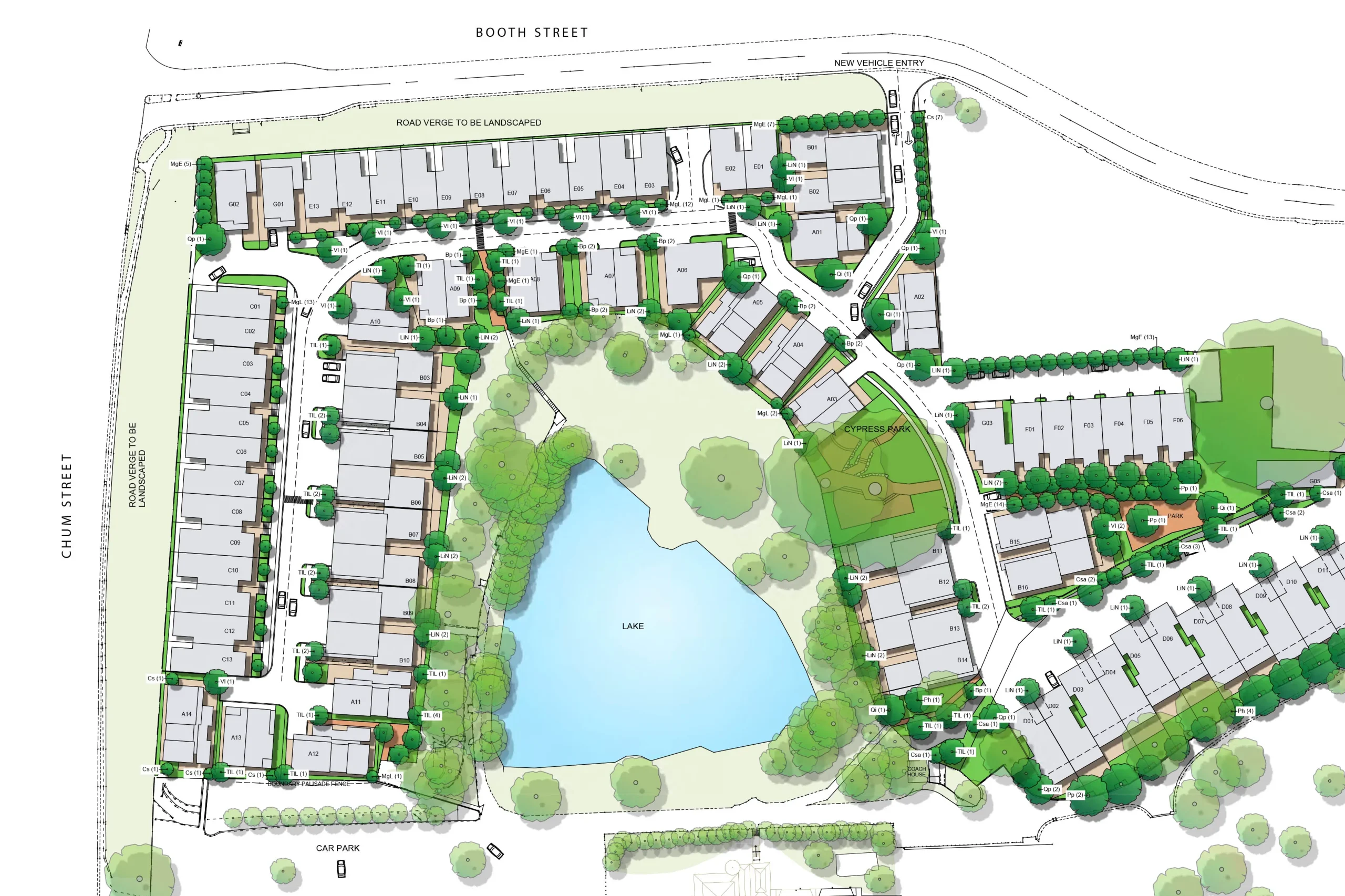 Fortuna Estate - Landscape Masterplan